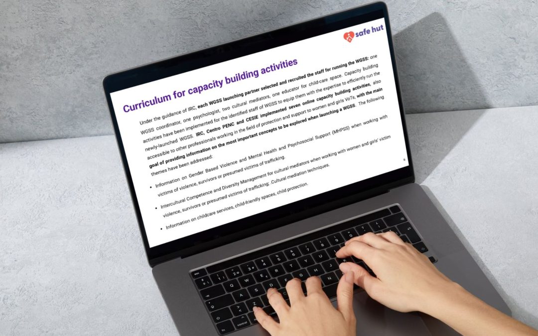 Curriculum for capacity building activities dedicated to the staff working in the WGSS